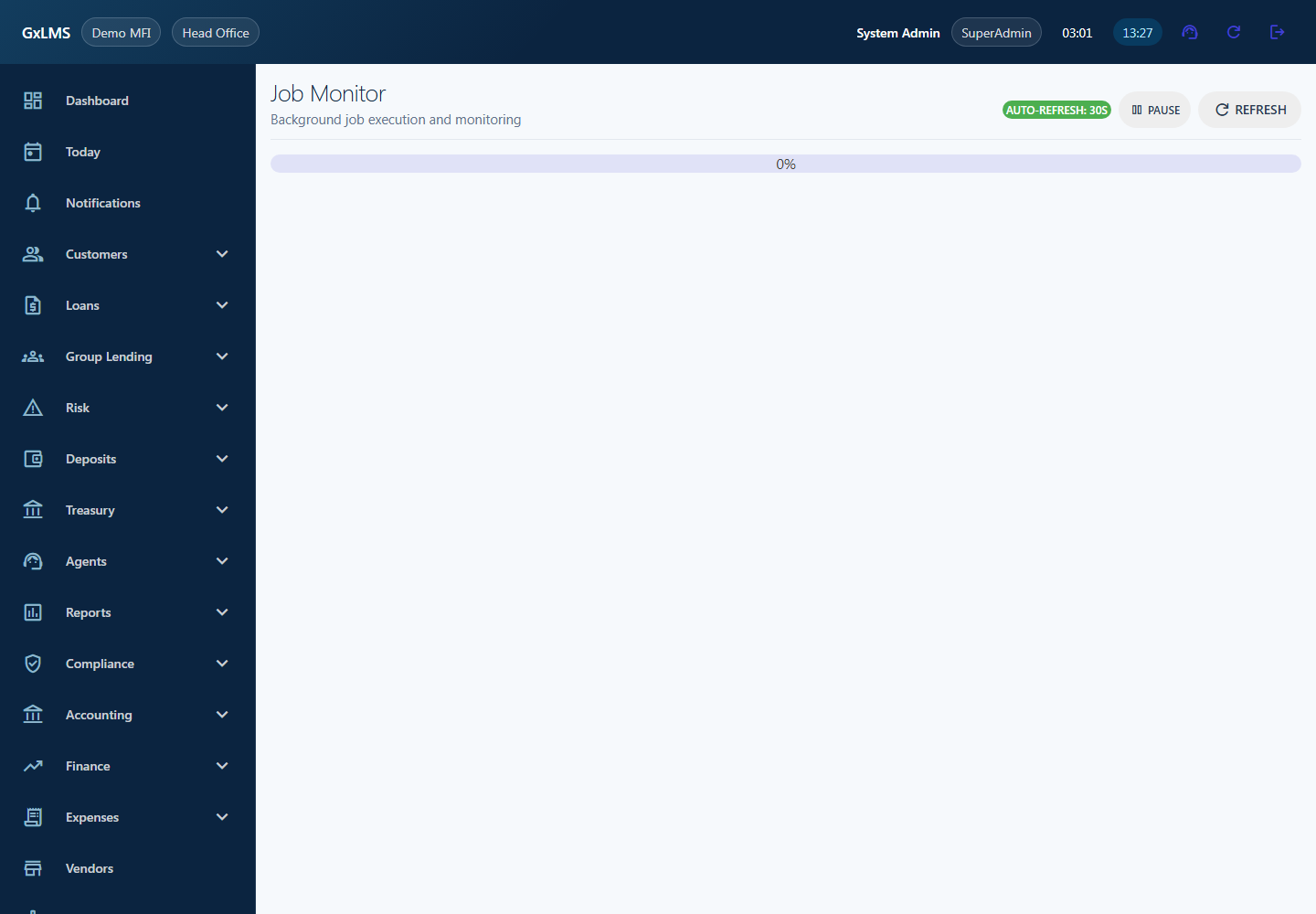 Background Job Monitoring